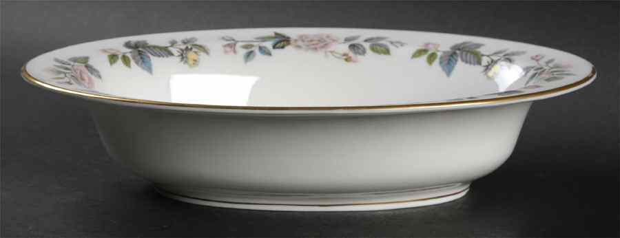 June Garland 10" Oval Vegetable Bowl by Royal Worcester-1