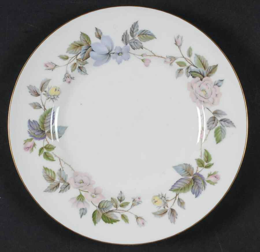 June Garland Luncheon Plate by Royal Worcester-1
