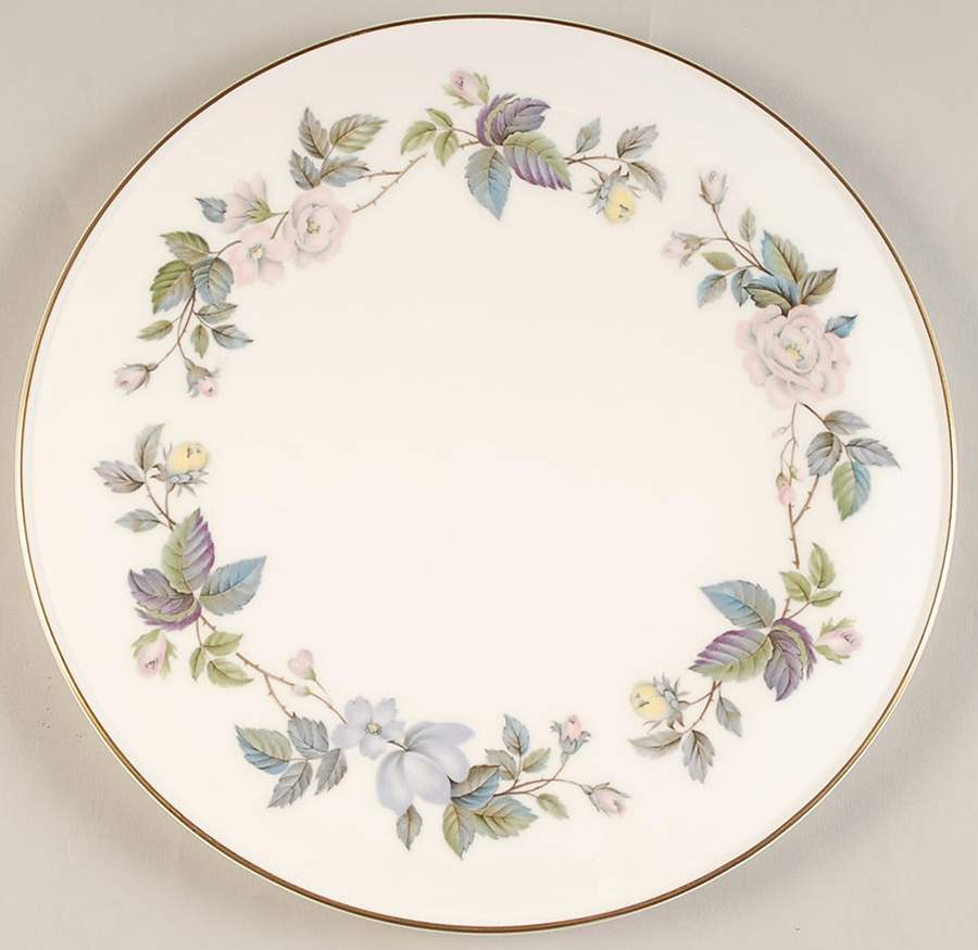 June Garland Cake Plate by Royal Worcester-1