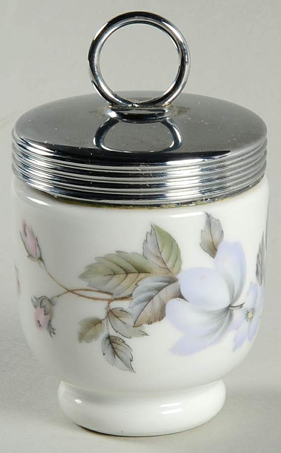 June Garland Egg Coddler & Lid by Royal Worcester-1
