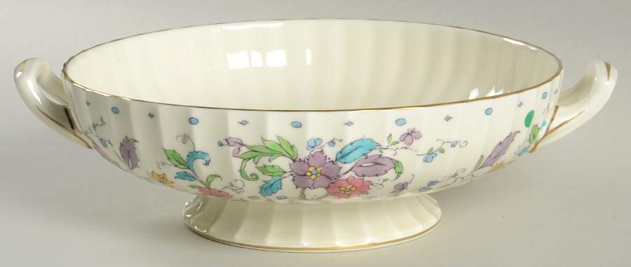 Kashmir (Ribbed) Round Vegetable No Lid by Royal Worcester-1