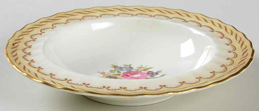 Kempsey Rim Fruit/Dessert (Sauce) Bowl by Royal Worcester-1