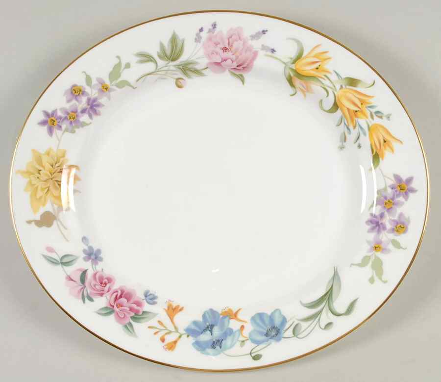 Kentmere 13" Oval Serving Platter by Royal Worcester-1