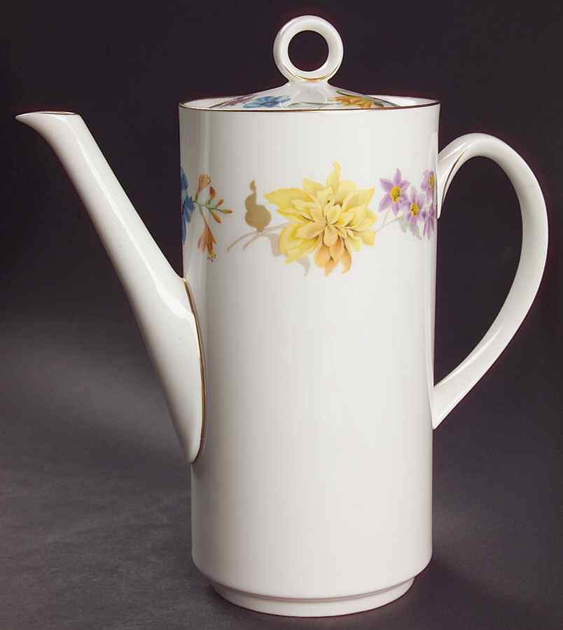 Kentmere Coffee Pot & Lid by Royal Worcester-1