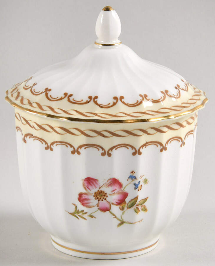 Kent Sugar Bowl & Lid by Royal Worcester-1