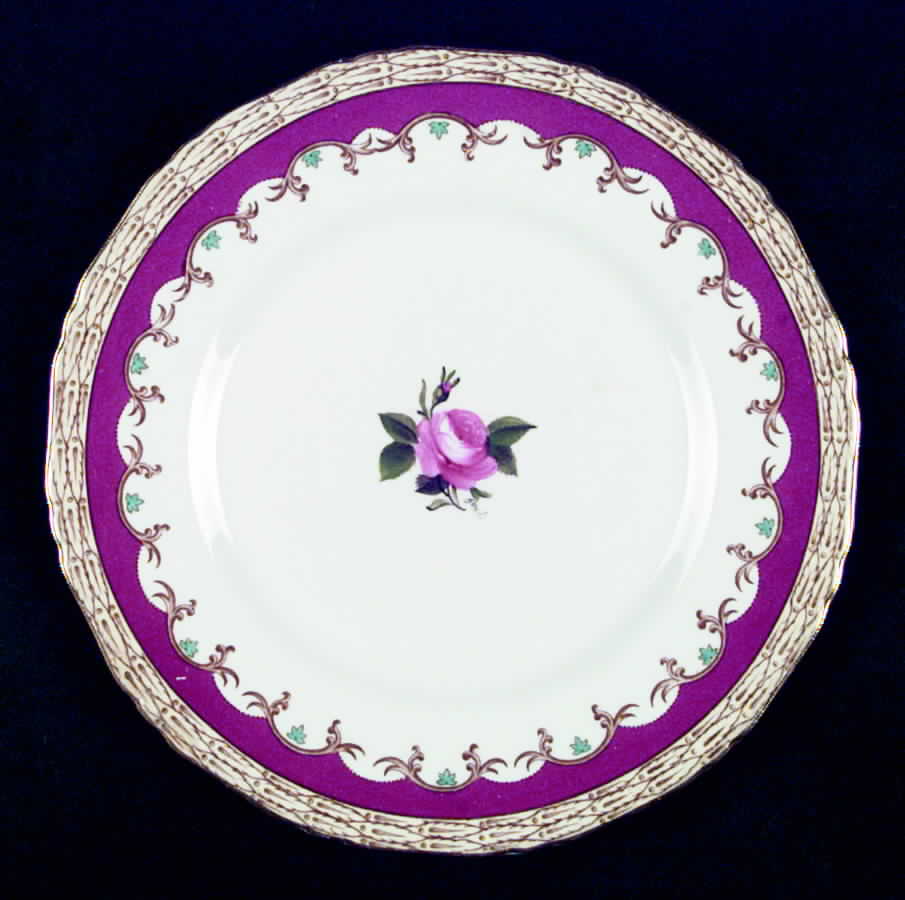 Kildare Red Dinner Plate by Royal Worcester-1