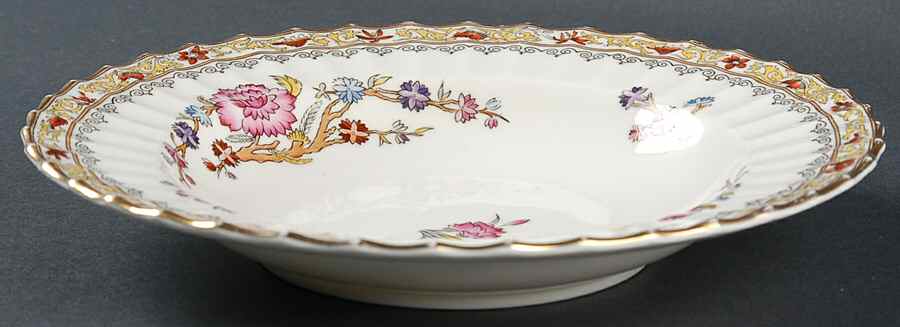 Lady Hamilton Rim Soup Bowl by Royal Worcester-1
