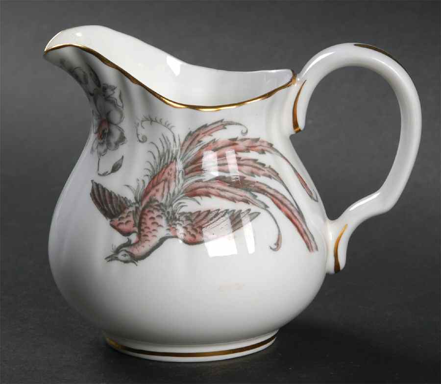 Lakme Pink and Gray Creamer by Royal Worcester-1
