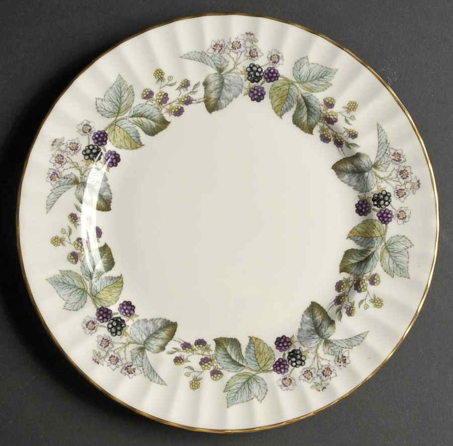 Lavinia (Cream Body, Bone) Luncheon Plate by Royal Worcester-1
