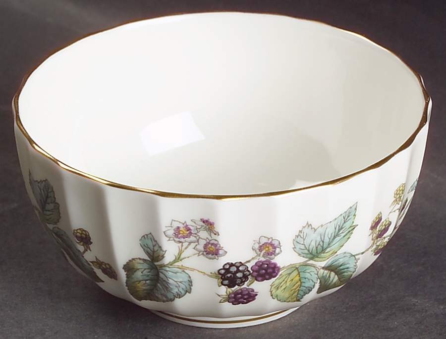 Lavinia (Cream Body, Bone) Open Sugar Bowl by Royal Worcester-1