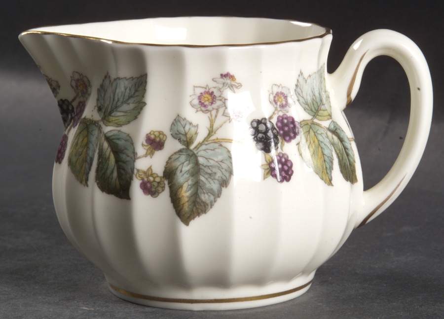Lavinia (Cream Body, Bone) Mini Creamer by Royal Worcester-1