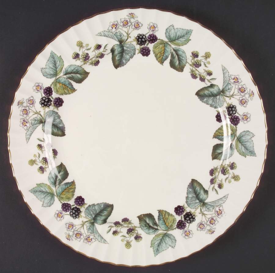 Lavinia (Cream Body, Bone) 12" Chop Plate (Round Platter) by Royal Worcester-1