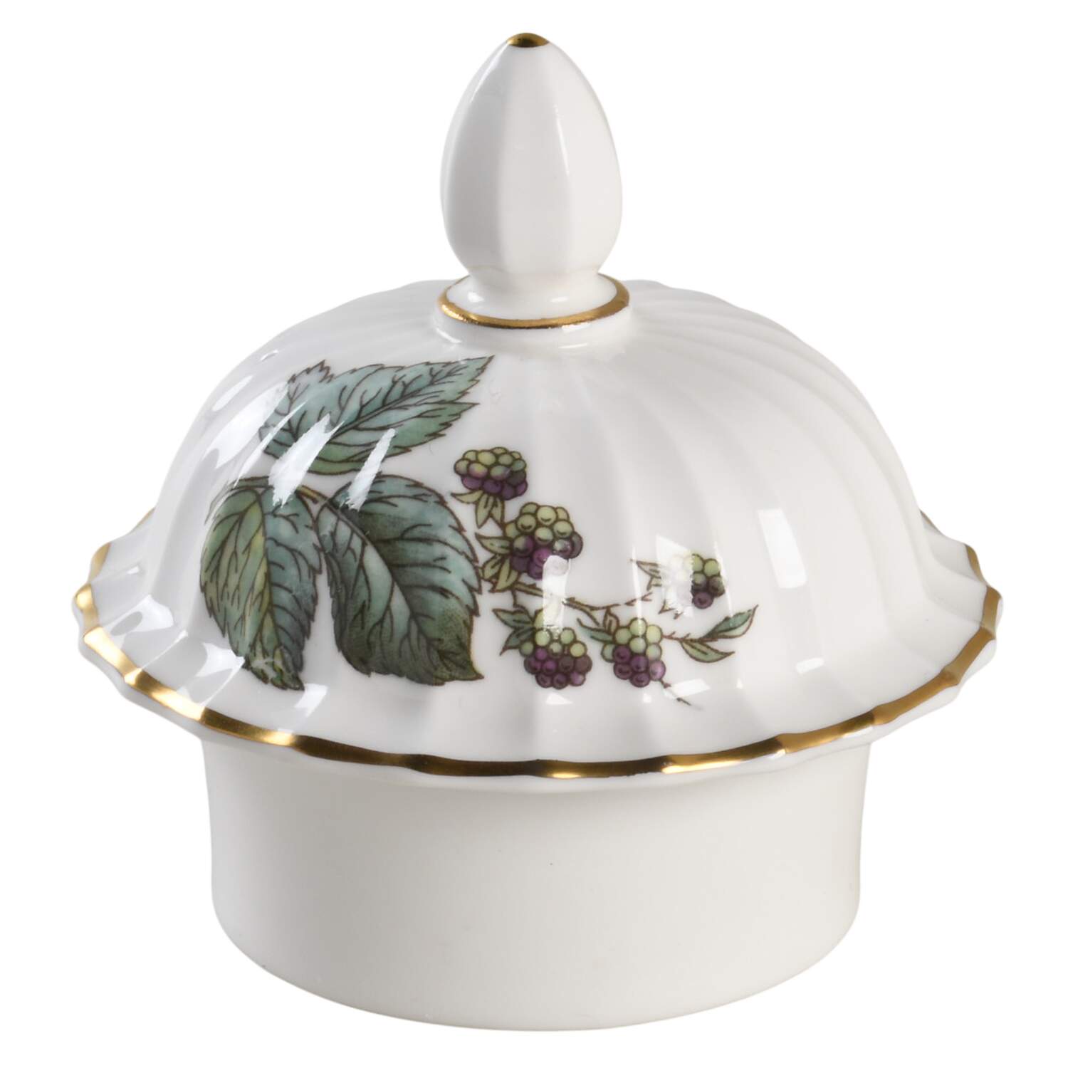 Lavinia (White Body, Bone) Lid for Coffee Pot by Royal Worcester-1