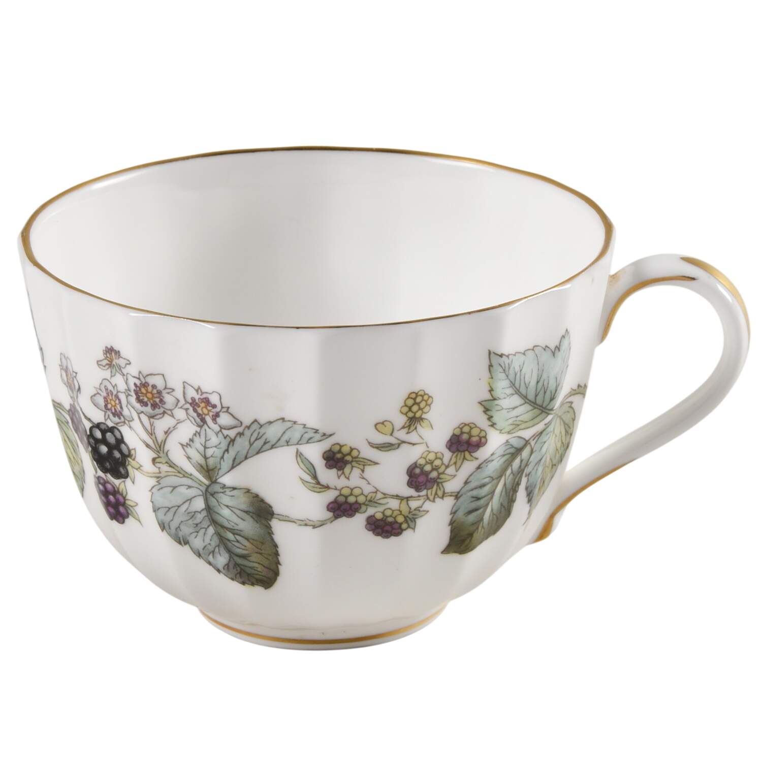 Lavinia (White Body, Bone) Flat Cup by Royal Worcester-1