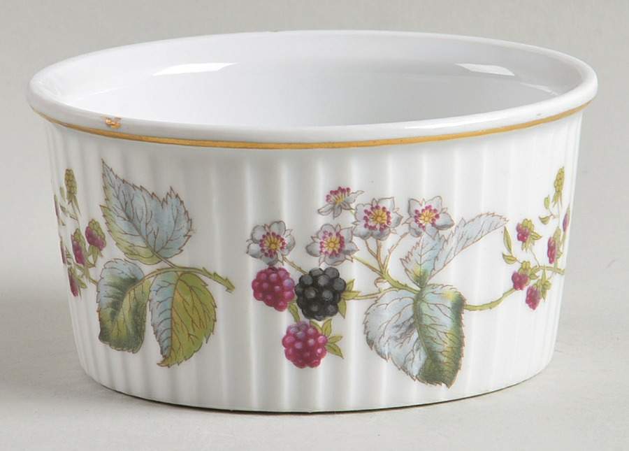 Lavinia (White Body, Bone) Ramekin by Royal Worcester-1