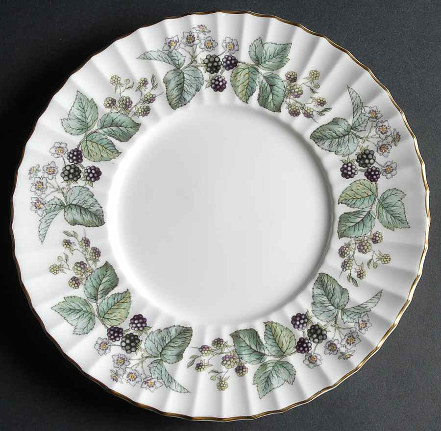 Lavinia (White Body, Bone) Underplate for Tureen by Royal Worcester-1