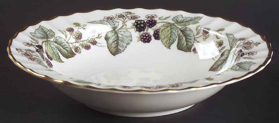 Lavinia (White Body, Bone) Rim Cereal Bowl by Royal Worcester-1