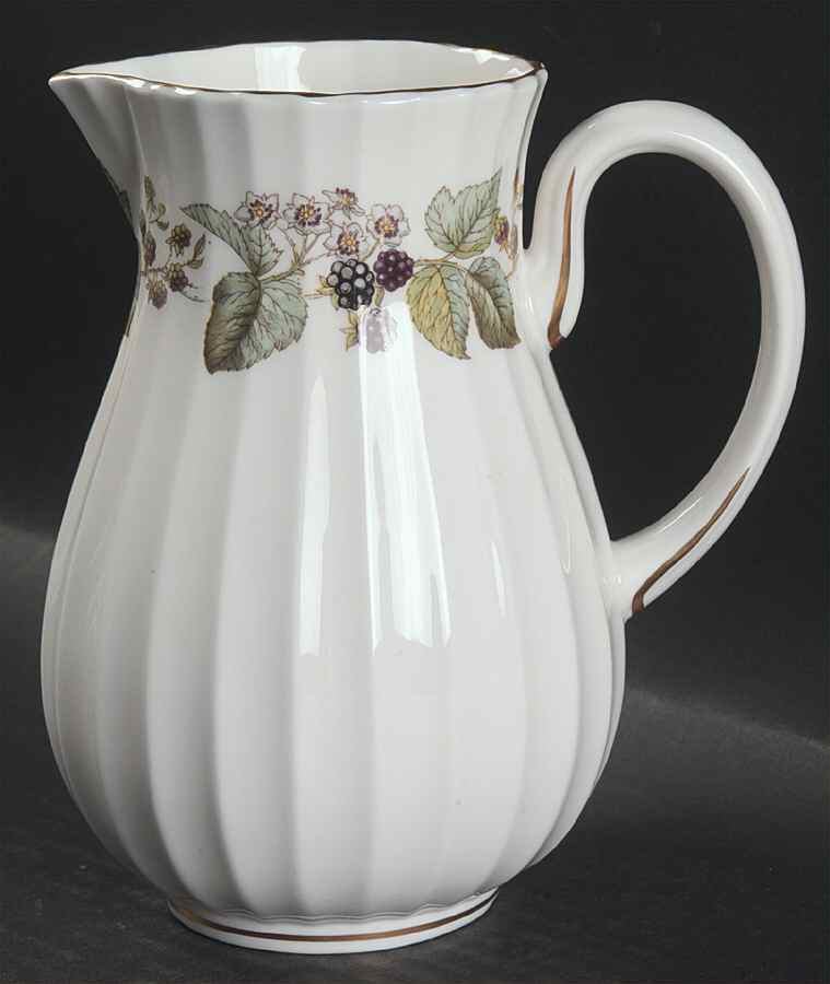 Lavinia (White Body, Bone) 32 Oz Pitcher by Royal Worcester-1