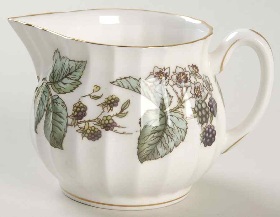 Lavinia (White Body, Bone) Mini Creamer by Royal Worcester-1
