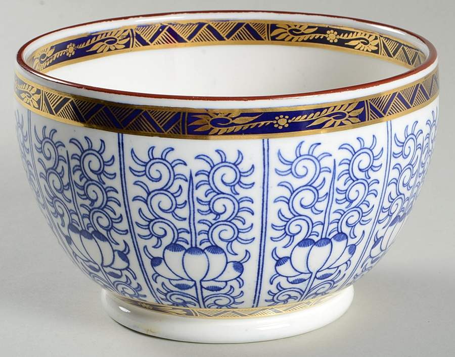 Lily Cranberry Bowl by Royal Worcester-1