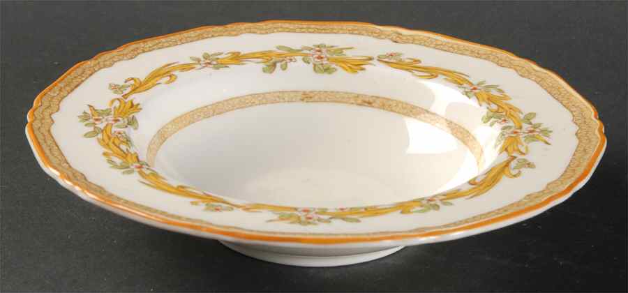 Lorna Doone Rim Fruit/Dessert (Sauce) Bowl by Royal Worcester-1