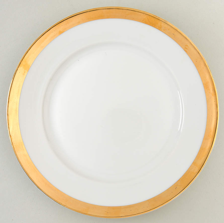 Lustre Gold Bread & Butter Plate by Royal Worcester-1