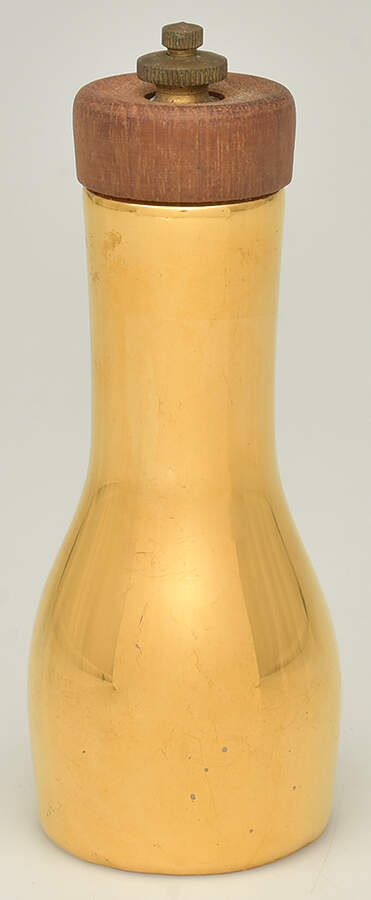 Lustre Gold Pepper Mill by Royal Worcester-1