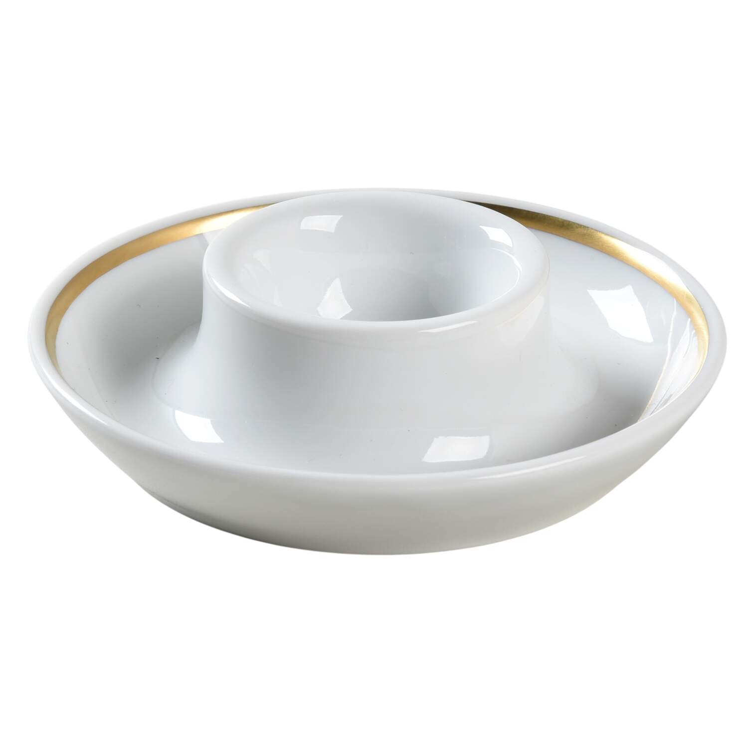 Lustre Gold Egg Holder No Figural Lid by Royal Worcester-1