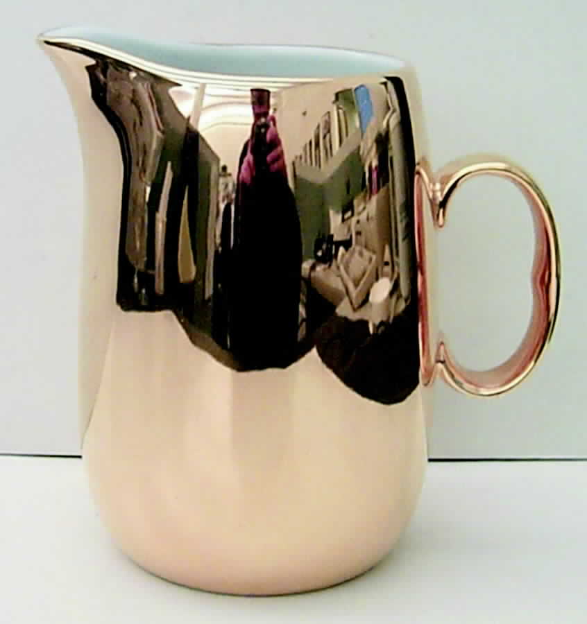 Lustre Gold Jug by Royal Worcester-1