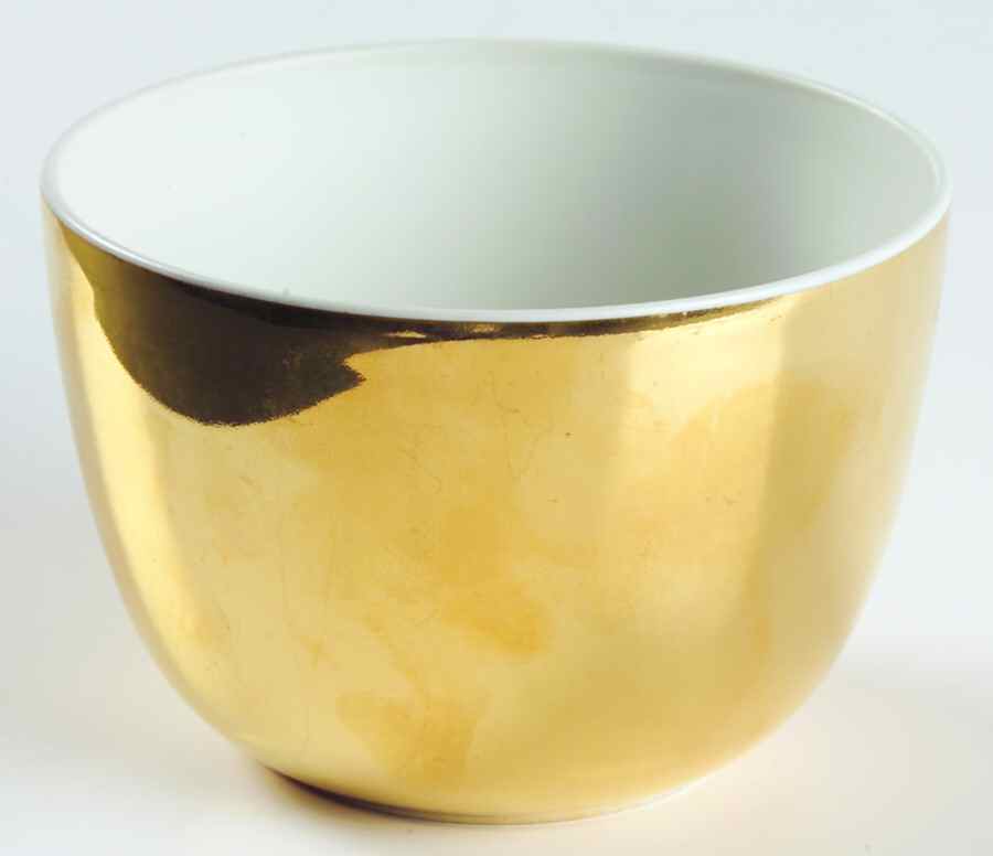 Lustre Gold Open Sugar Bowl by Royal Worcester-1