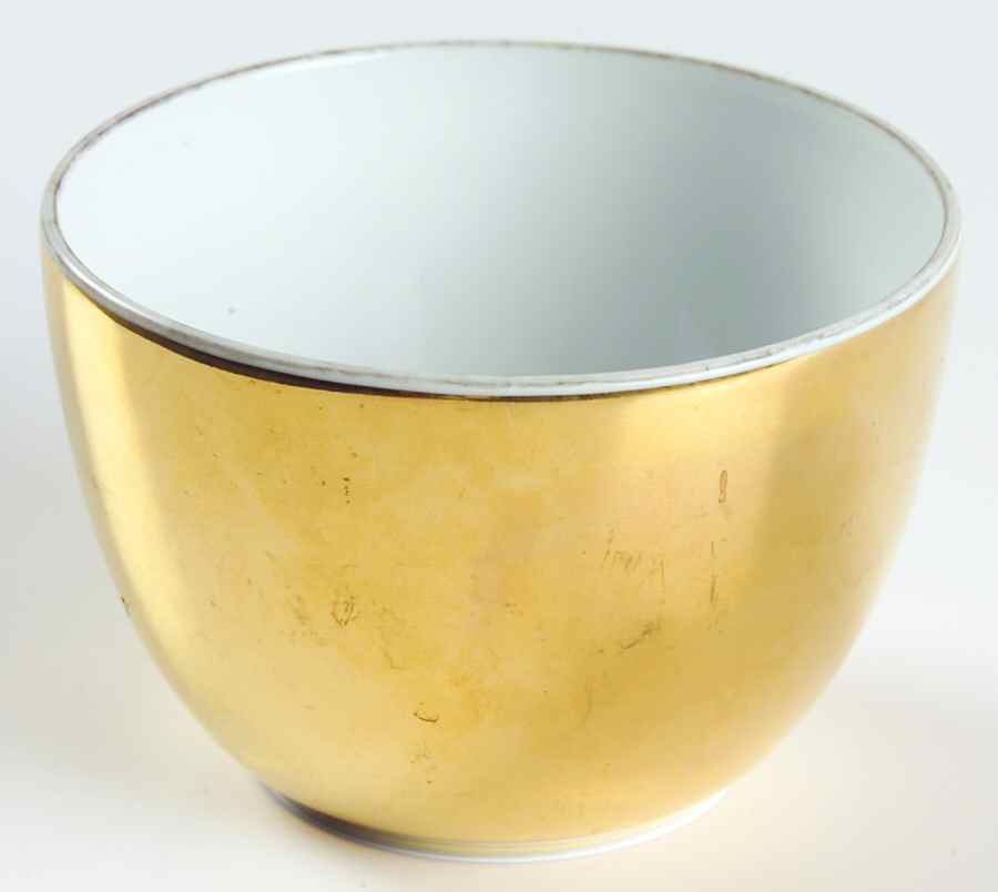 Lustre Gold Mini Open Sugar Bowl by Royal Worcester-1