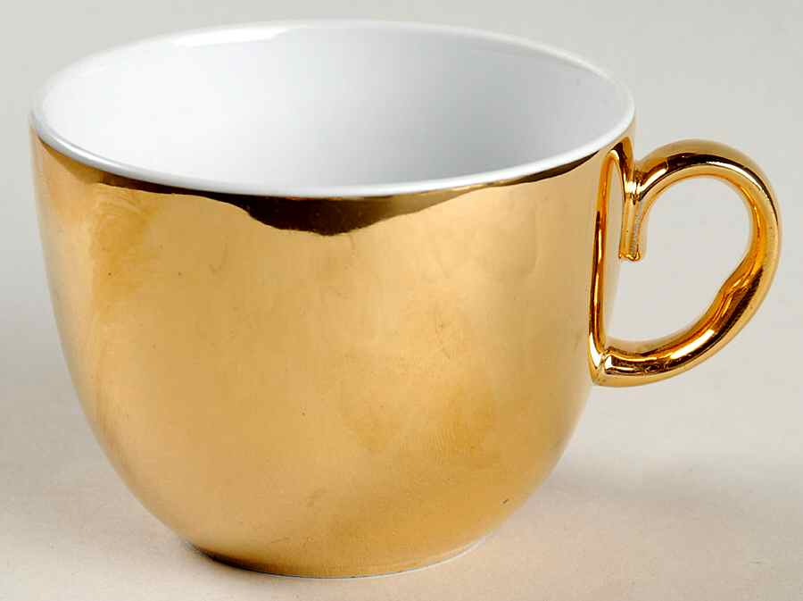 Lustre Gold Flat Cup by Royal Worcester-1
