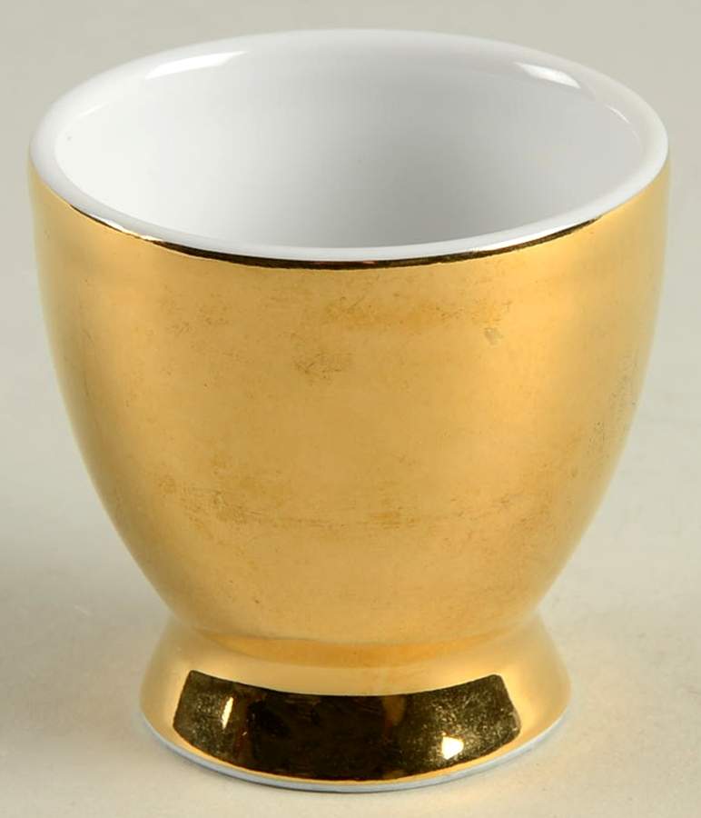 Lustre Gold Single Egg Cup by Royal Worcester-1