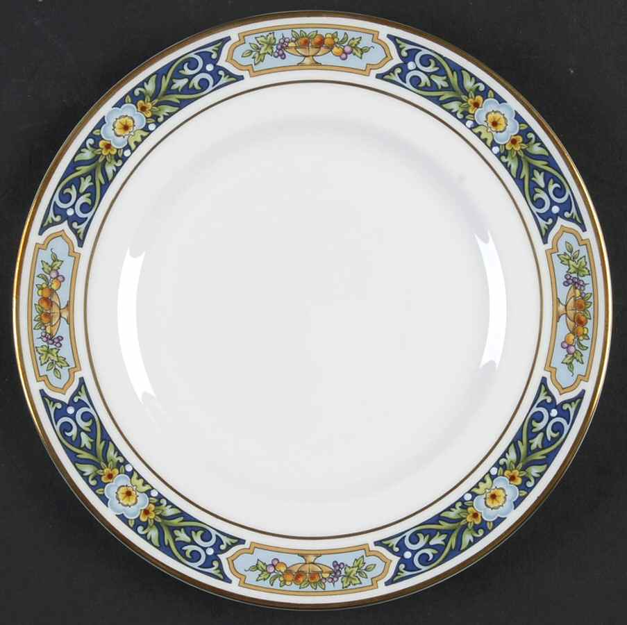Manor House Bread & Butter Plate by Royal Worcester-1