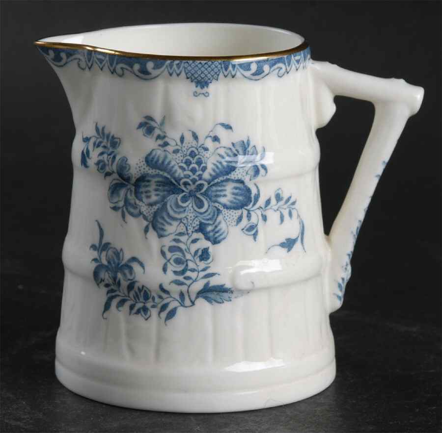 Mansfield Blue Mini Creamer by Royal Worcester-1