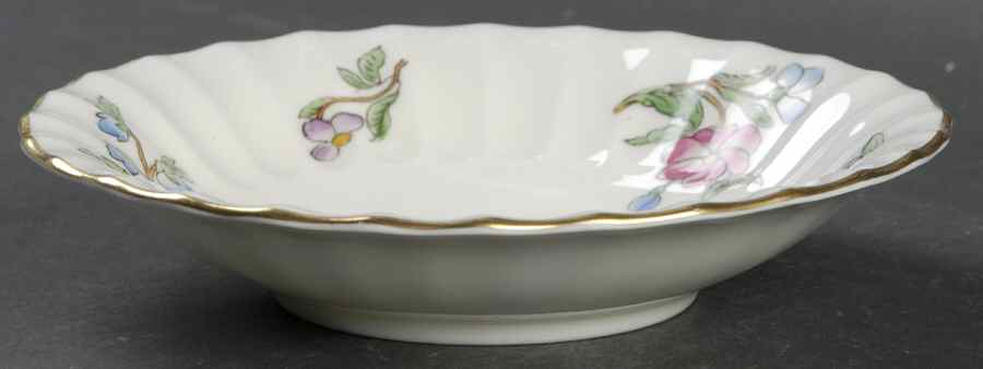 Mandalay (Z2142, Multicolor Flowers) Fruit/Dessert (Sauce) Bowl by Royal Worcester-1
