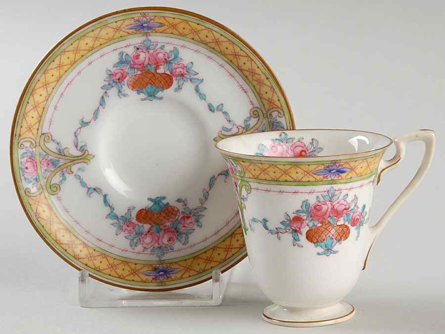 Marlowe Footed Demitasse Cup & Saucer Set by Royal Worcester-1