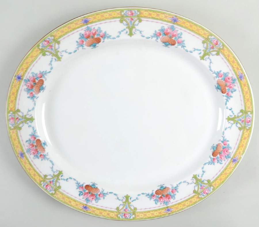 Marlowe 17" Oval Serving Platter by Royal Worcester-1