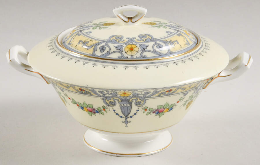 Marquis Sugar Bowl & Lid by Royal Worcester-1