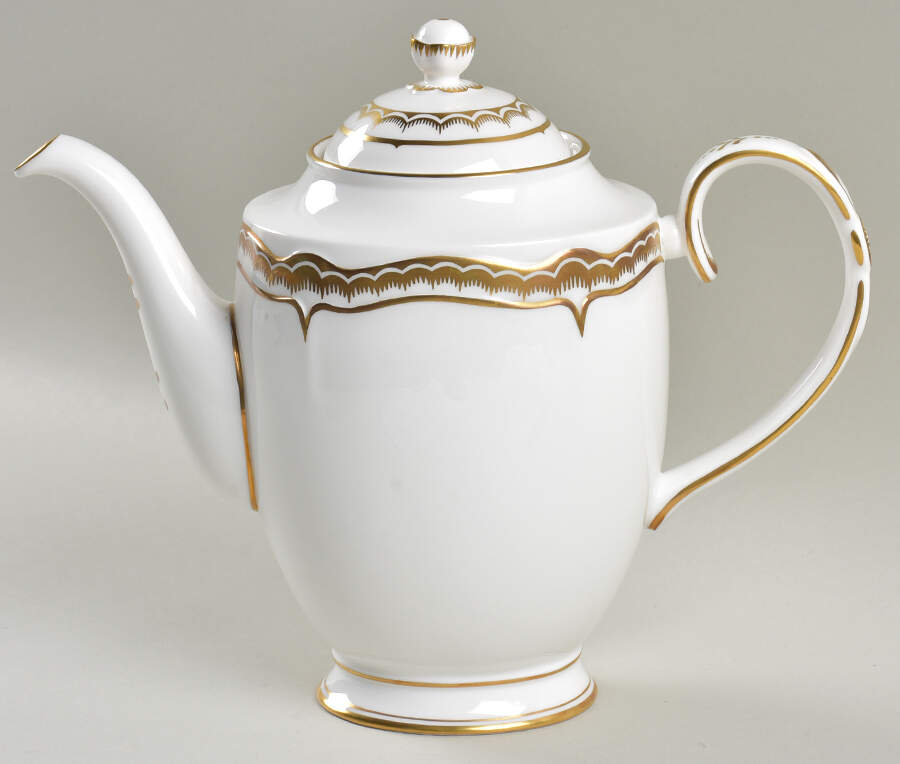 Marquis (Newer, 1991) Coffee Pot & Lid by Royal Worcester-1
