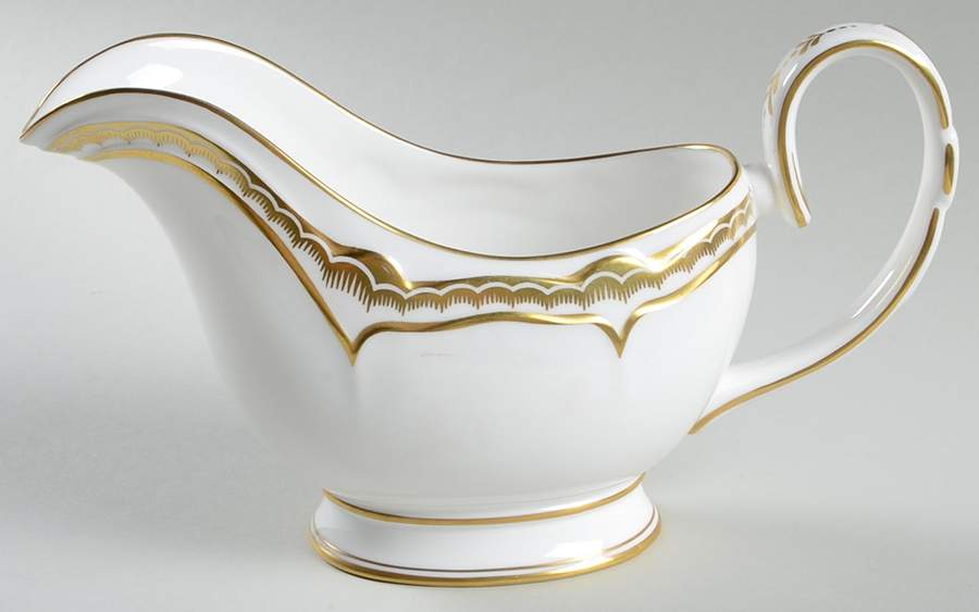 Marquis (Newer, 1991) Gravy Boat by Royal Worcester-1