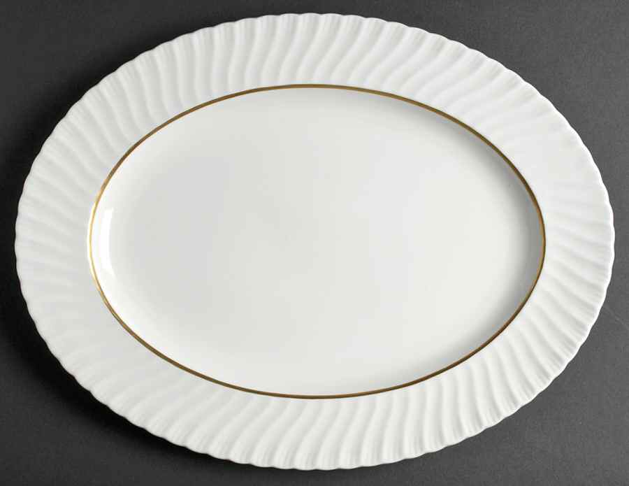 Mayfair 15" Oval Serving Platter by Royal Worcester-1