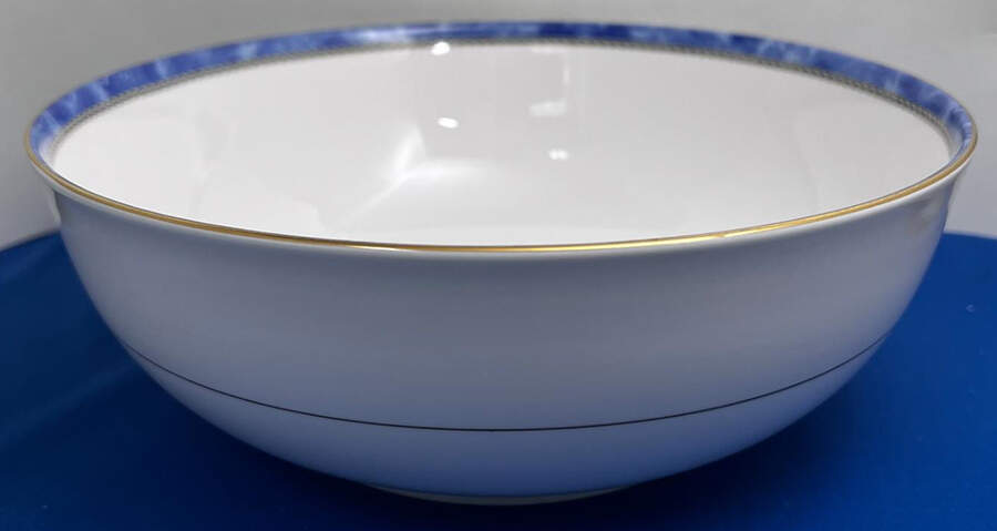 Medici Blue 9" Salad Serving Bowl by Royal Worcester-1