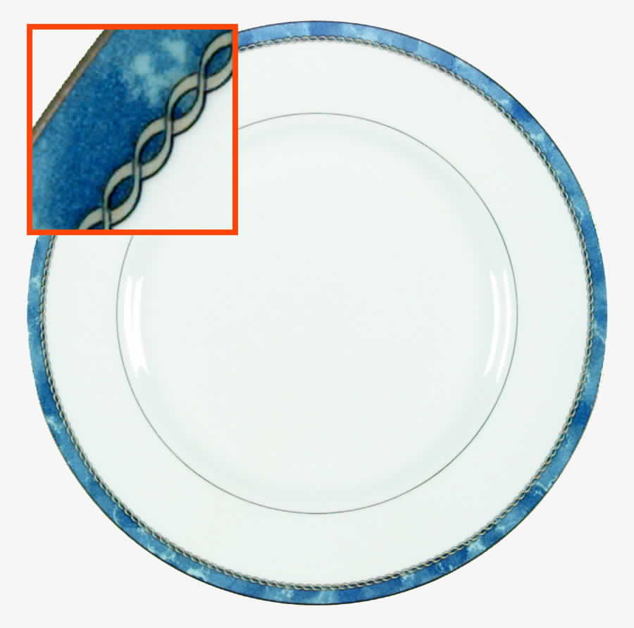 Medici Blue Dinner Plate by Royal Worcester-1