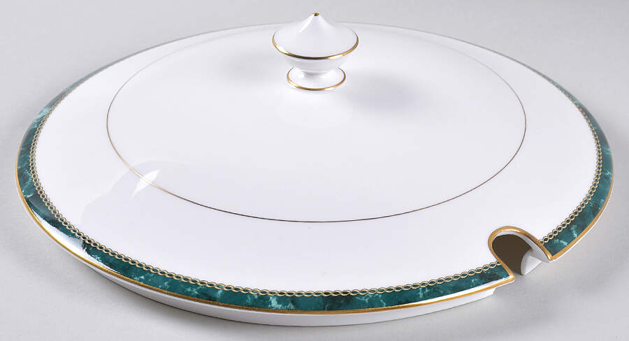 Medici Green Lid for Tureen by Royal Worcester-1