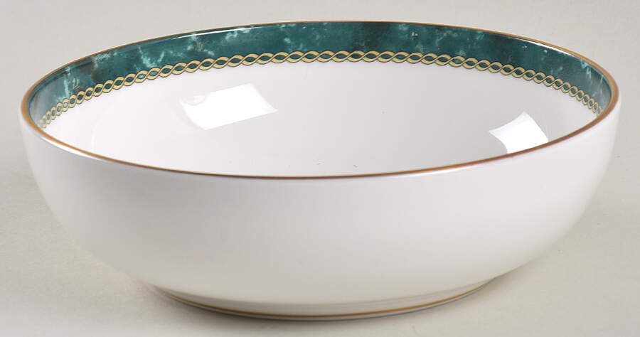 Medici Green Fruit/Dessert (Sauce) Bowl by Royal Worcester-1