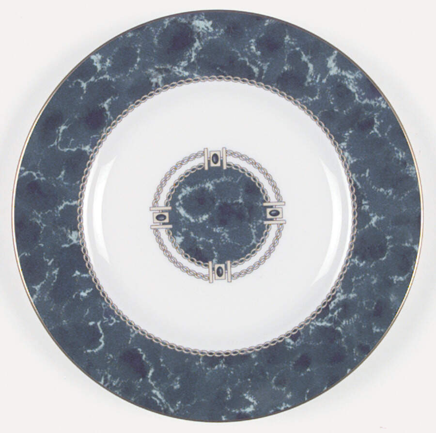 Medici Green Accent Salad Plate by Royal Worcester-1