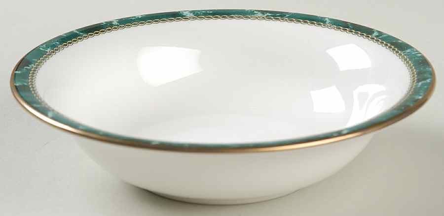 Medici Green Coupe Cereal Bowl by Royal Worcester-1
