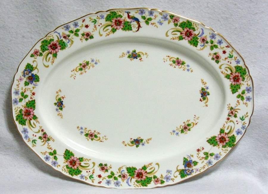 Melrose 16" Oval Serving Platter by Royal Worcester-1