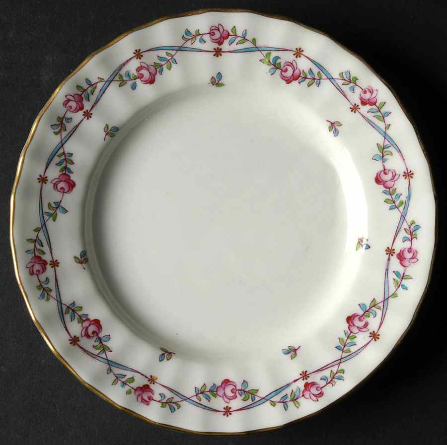 Minuet Bread & Butter Plate by Royal Worcester-1